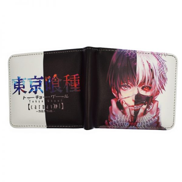 Anime Tokyo Ghoul Death Note Short Wallet With Coin Pocket Money Bag for Men Women 1 - Tokyo Ghoul Merch Store