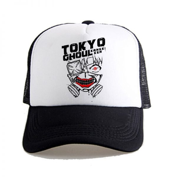 Tokyo Ghoul Kaneke Ken Anime Women Men Boys Girls Hat Baseball Mesh Cap Cosplay 4 - Tokyo Ghoul Merch Store