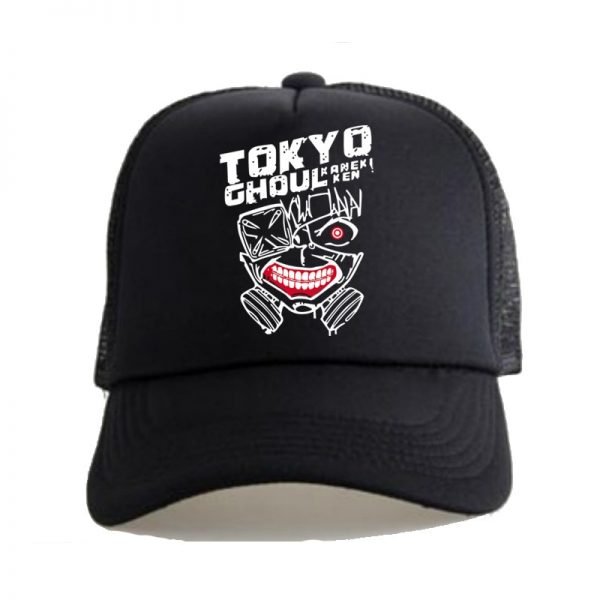 Tokyo Ghoul Kaneke Ken Anime Women Men Boys Girls Hat Baseball Mesh Cap Cosplay - Tokyo Ghoul Merch Store