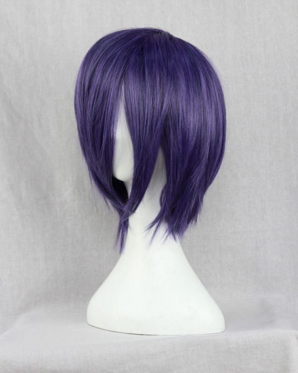 Anime Tokyo Ghoul Touka Kirishima Wig Kirishima Toka Short Purple Hair Halloween Party Cosplay Wigs Wig 2 - Tokyo Ghoul Merch Store