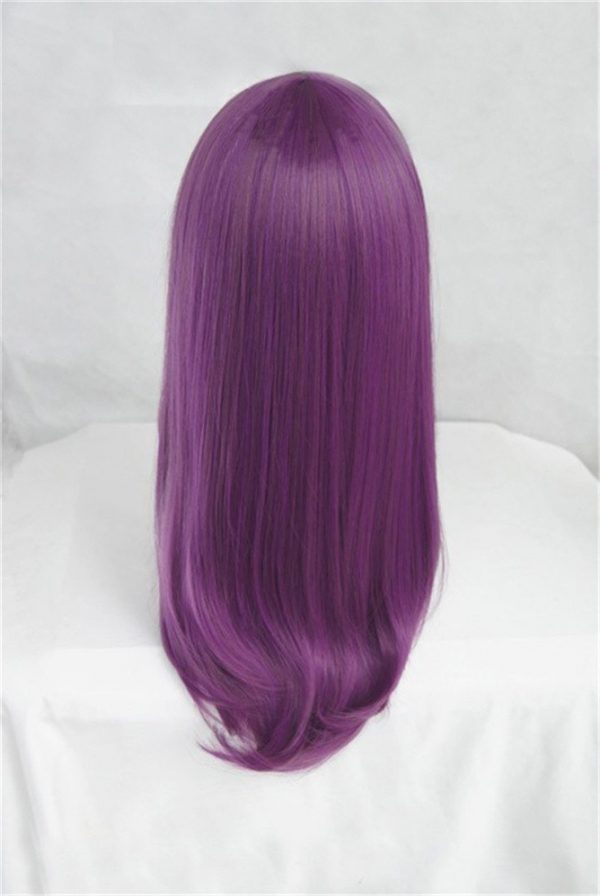 Tokyo Ghoul Guru Rize Kamishiro Long Wavy Purple Heat Resistant Synthetic Hair Cosplay Wig Wig Cap 3 - Tokyo Ghoul Merch Store