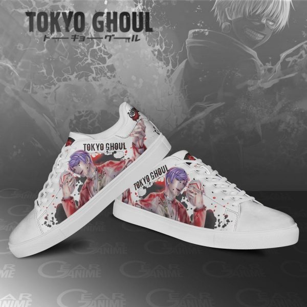 Tokyo Ghoul Shuu Tsukiyama Skate ShoesOfficial Tokyo Ghoul Merch