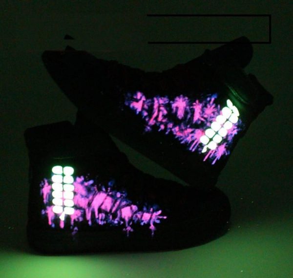 Tokyo Ghoul Glowing Shoes | Hand Painted LuminousOfficial Tokyo Ghoul Merch