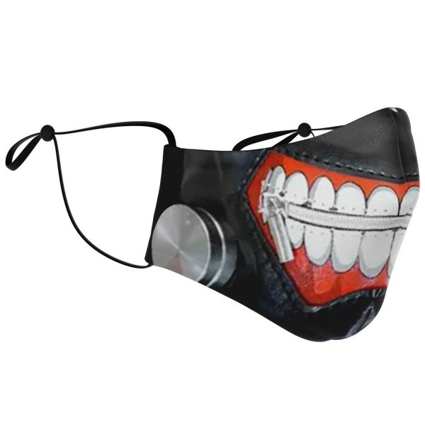 kanekis mask v1 premium carbon filter face mask 213277 1 - Tokyo Ghoul Merch Store
