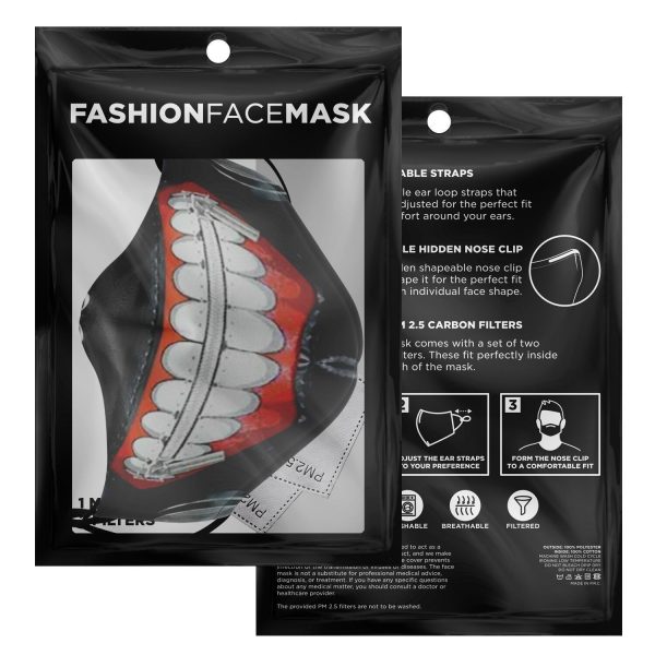 kanekis mask v1 premium carbon filter face mask 386758 1 - Tokyo Ghoul Merch Store