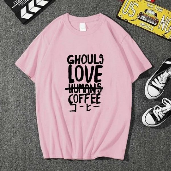 Uniex Cloths Anime Tokyo Ghoul Short Sleeve Casual T-shirtOfficial Tokyo Ghoul Merch