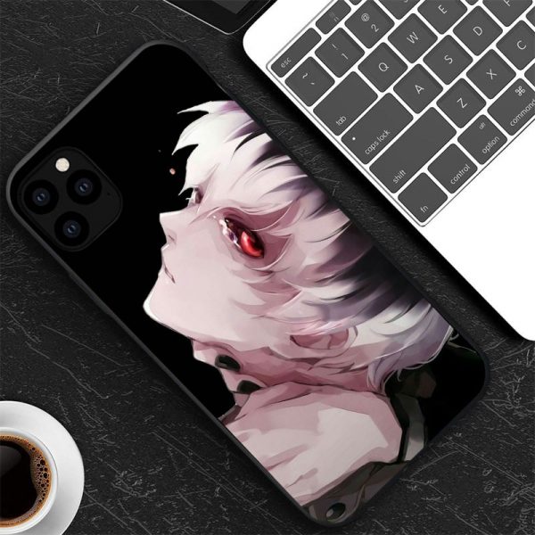 Japanese anime Tokyo Ghoul Japan Suave TPU Phone Case For iPhone XR X XS 11 12 2 - Tokyo Ghoul Merch Store