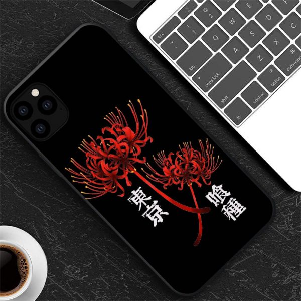 Japanese anime Tokyo Ghoul Japan Suave TPU Phone Case For iPhone XR X XS 11 12 5 - Tokyo Ghoul Merch Store