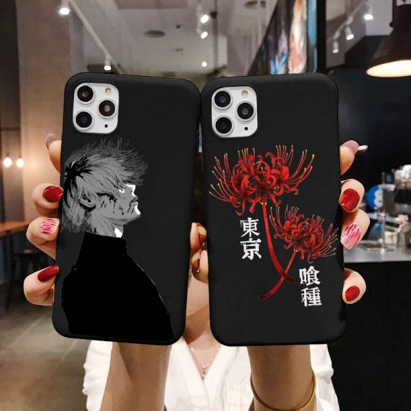 Japanese anime Tokyo Ghoul Japan Suave TPU Phone Case For iPhone XR X XS 11 12 - Tokyo Ghoul Merch Store