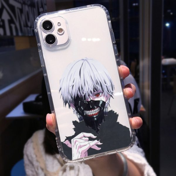 Soft Clear Shockproof Phone Case for IPhone 13 XR X XS 12 11 Pro Max 7 9.jpg 640x640 9 - Tokyo Ghoul Merch Store