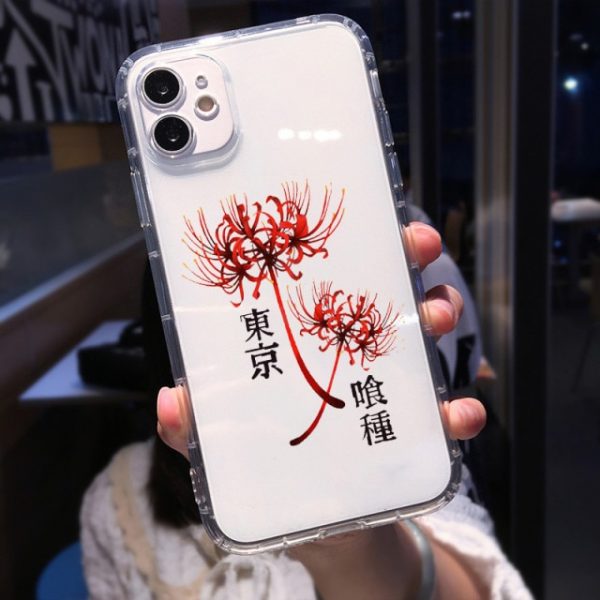 Soft Clear Shockproof Phone Case for IPhone 13 XR X XS 12 11 Pro Max - Tokyo Ghoul Merch Store