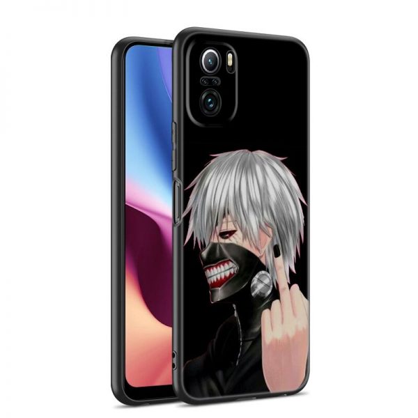 Anime Tokyo Ghoul Flowers Phone Case For Xiaomi Mi POCO X3 NFC GT M4 M3 12 5 - Tokyo Ghoul Merch Store